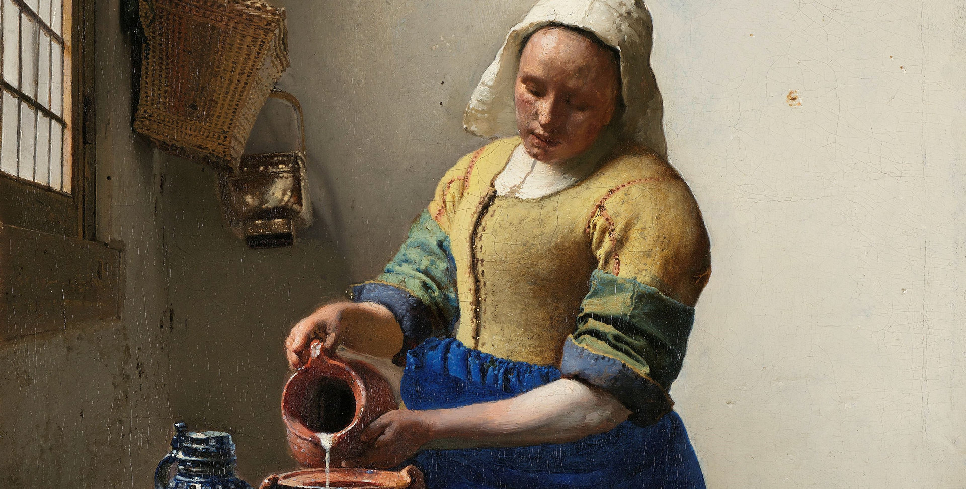 Het melkmeisje, Johannes Vermeer