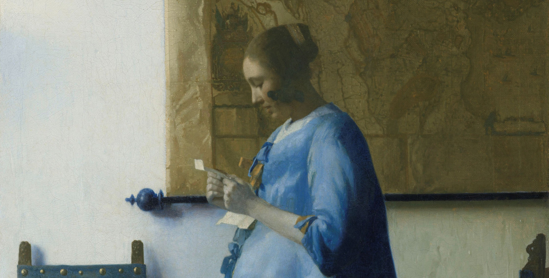 Brieflezende vrouw, Johannes Vermeer